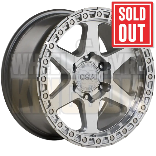 CSA Sandstorm 18x9 6x139.7 +40 Full Machined - Wheels