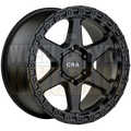 CSA Sandstorm 18x9 6x139.7 +40 Satin Black - Wheels