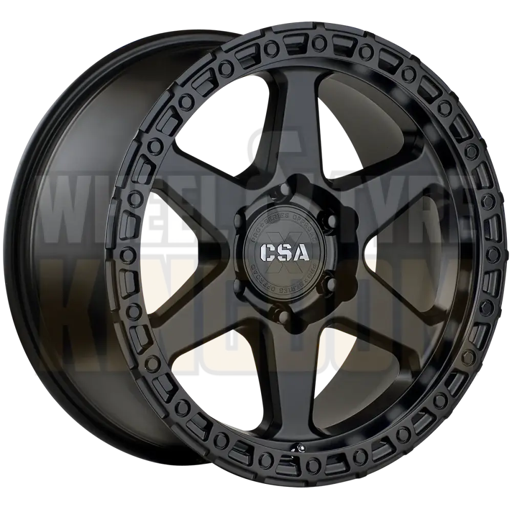 CSA Sandstorm 18x9 6x139.7 +40 Satin Black - Wheels
