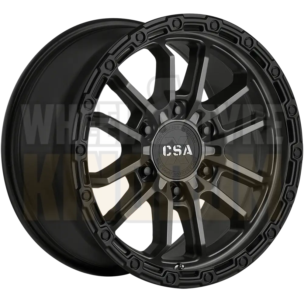CSA Thor 18x9 6x139.7 +20 Satin Graphite Black Lip - Wheels