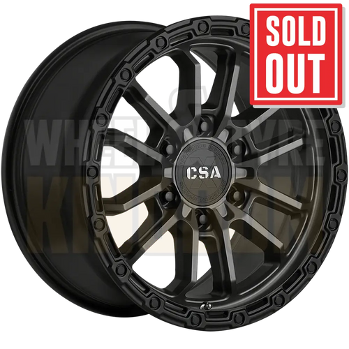 CSA Thor 18x9 6x139.7 +40 Satin Graphite Black Lip - Wheels