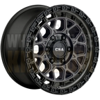 CSA Thunder 17x9 6x139.7 +35 Satin Black - Wheels