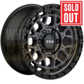 CSA Thunder 17x9 6x139.7 +35 Satin Bronze Black Lip - Wheels