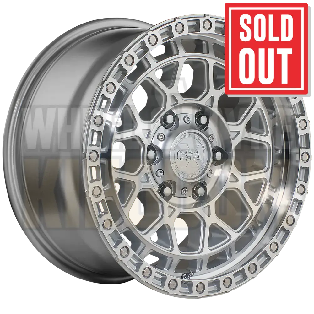 CSA Thunder 17x9 6x139.7 Zero Full Machined - Wheels