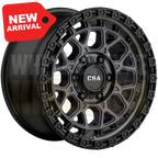 CSA Thunder 18x9 6x139.7 +20 Satin Black - Wheels