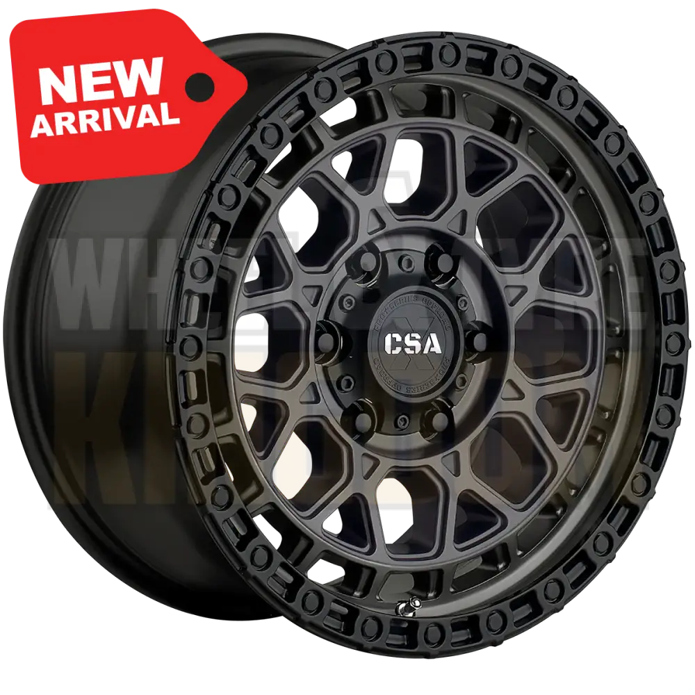CSA Thunder 18x9 6x139.7 +35 Satin Black - Wheels