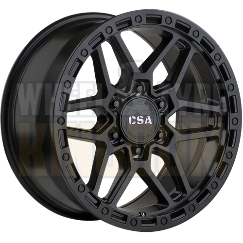 CSA Traction 17x9 6x139.7 +35 Satin Black - Wheels
