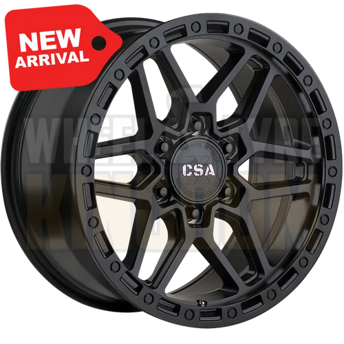 CSA Traction 17x9 6x139.7 +35 Satin Black - Wheels