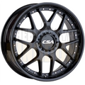 CSA Vertigo GT 17x7 5x100-112 +39 Gloss Black - Wheels