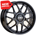 CSA Vertigo GT 17x7 5x100-112 +39 Gloss Black - Wheels