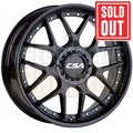 CSA Vertigo GT 18x8 5x108-114.3 +38 Gloss Black - Wheels