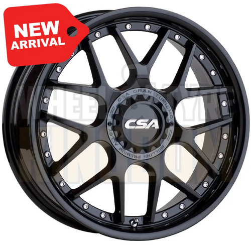 CSA Vertigo GT 18x8 5x115-120 +40 Gloss Black - Wheels