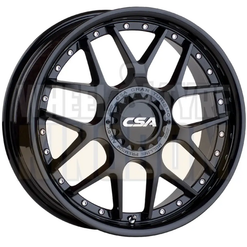 CSA Vertigo GT 19x8 5x114.3-120 +38 Gloss Black - Wheels