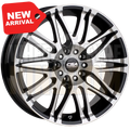 CSA Vorst 16x6.5 5x114.3 +45 Gunmetal Black Machined Face - Wheels