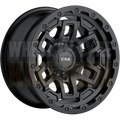 CSA Wrath 17x9 5x150 -59 Satin Black - Wheels