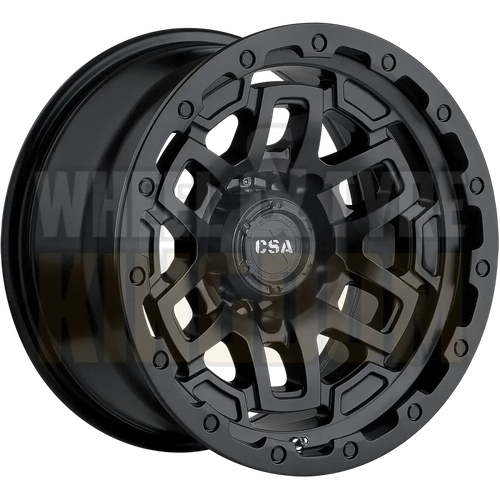 CSA Wrath 17x9 5x150 -59 Satin Black - Wheels