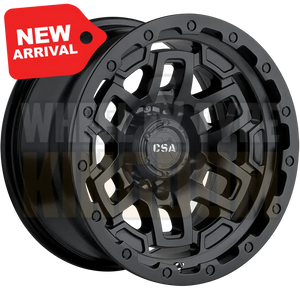 CSA Wrath 17x9 5x150 -59 Satin Black