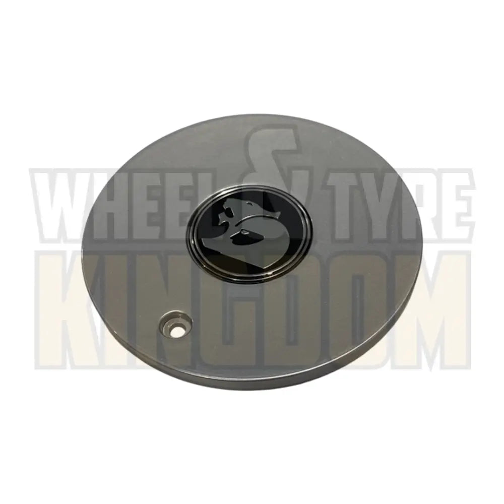 TRSPOKE GLOSS SILVER CENTRE CAP