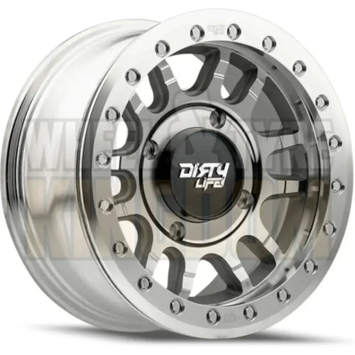 DIRTY LIFE 15x7 +0 5x139.7 CANYON PRO SXS MACHINED BEADLOCK