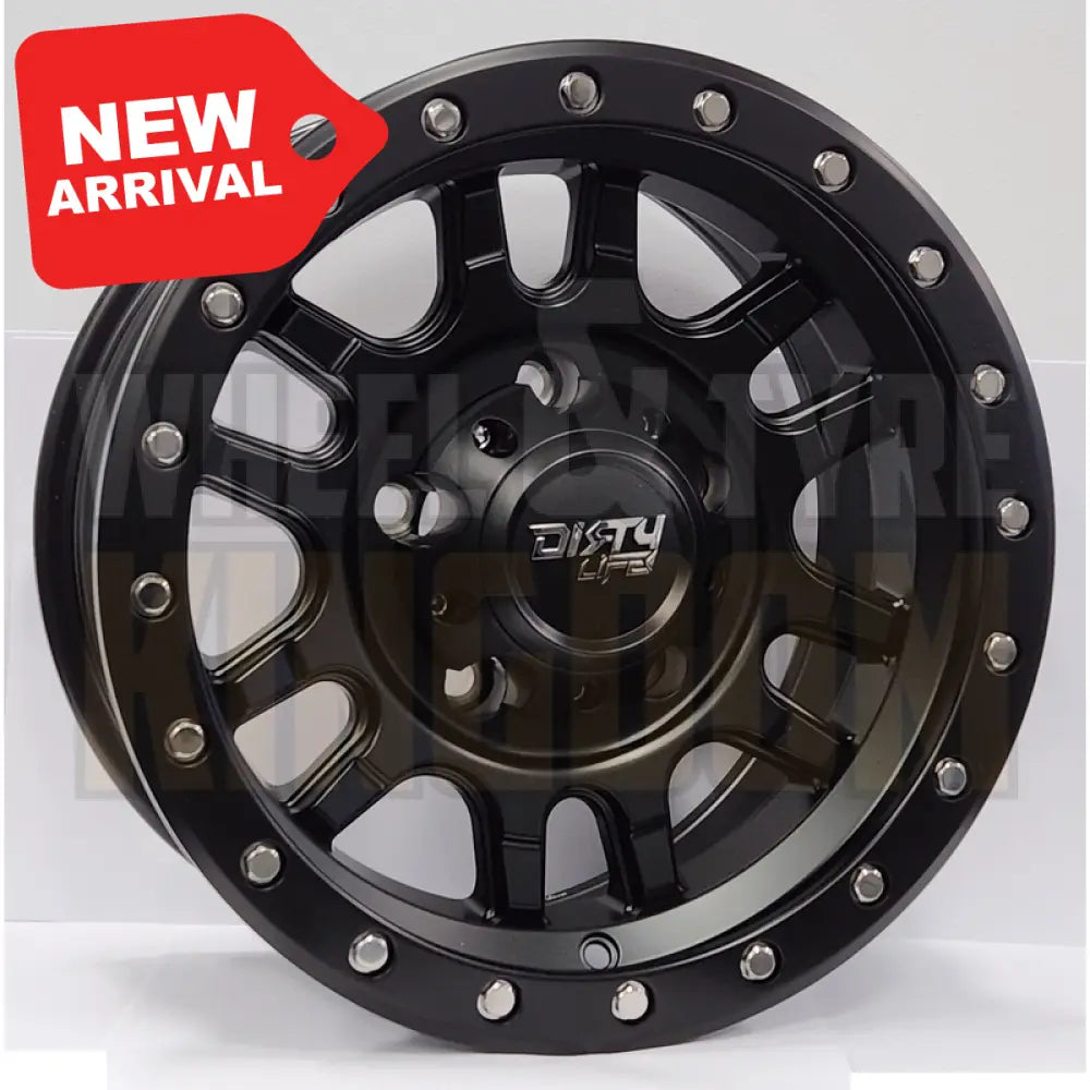 DIRTY LIFE 15x7 +3 5x139.7 CANYON PRO MATTE BLACK