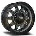 DIRTY LIFE 15x7 +3 5x139.7 ROADKILL MATTE GUNMETAL BLACK LIP