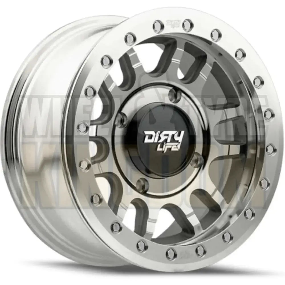 DIRTY LIFE 15x7 -5 5x139.7 CANYON PRO SXS MACHINED BEADLOCK