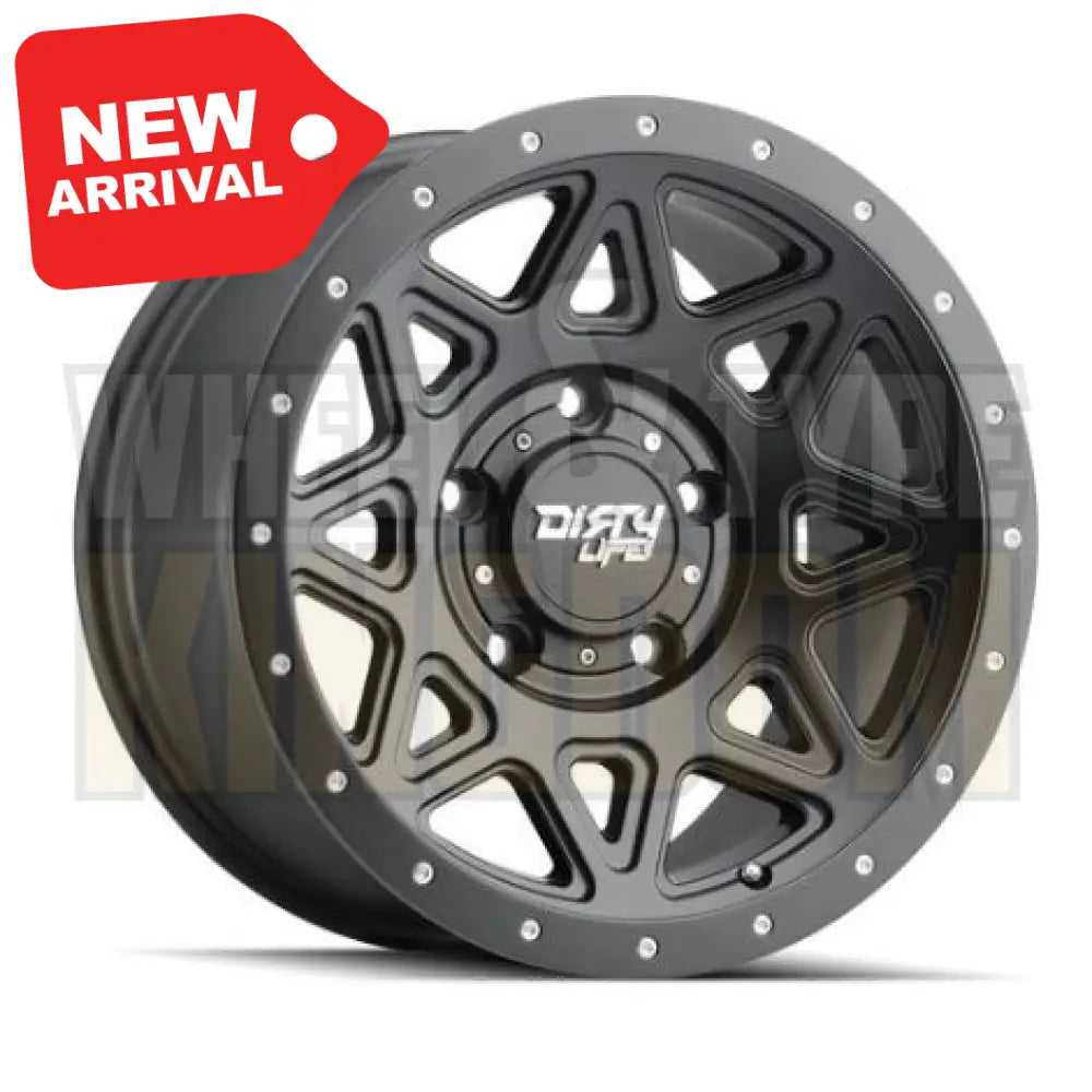 DIRTY LIFE 16x8 +0 5x150 THEORY MATTE BLACK
