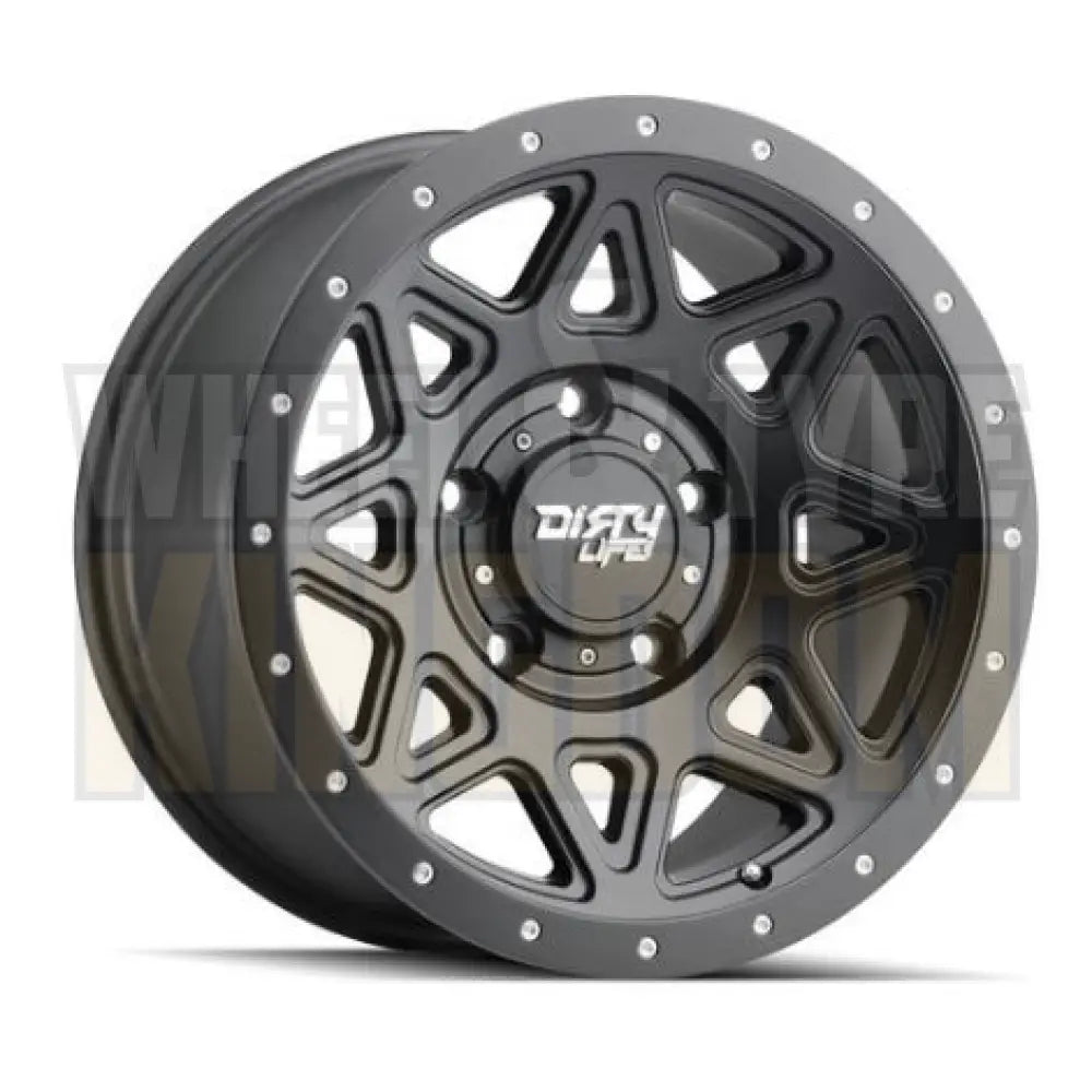 DIRTY LIFE 16x8 +0 6x139.7 THEORY MATTE BLACK