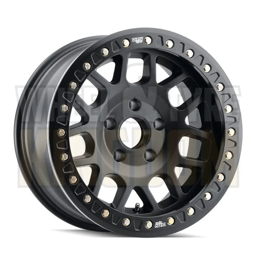 DIRTY LIFE 16x8.5 -50 5x150 MESA RACE MATTE BLACK BEADLOCK
