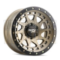DIRTY LIFE 17x8.5 +0 6x139.7 ENIGMA PRO SATIN GOLD BLACK LIP