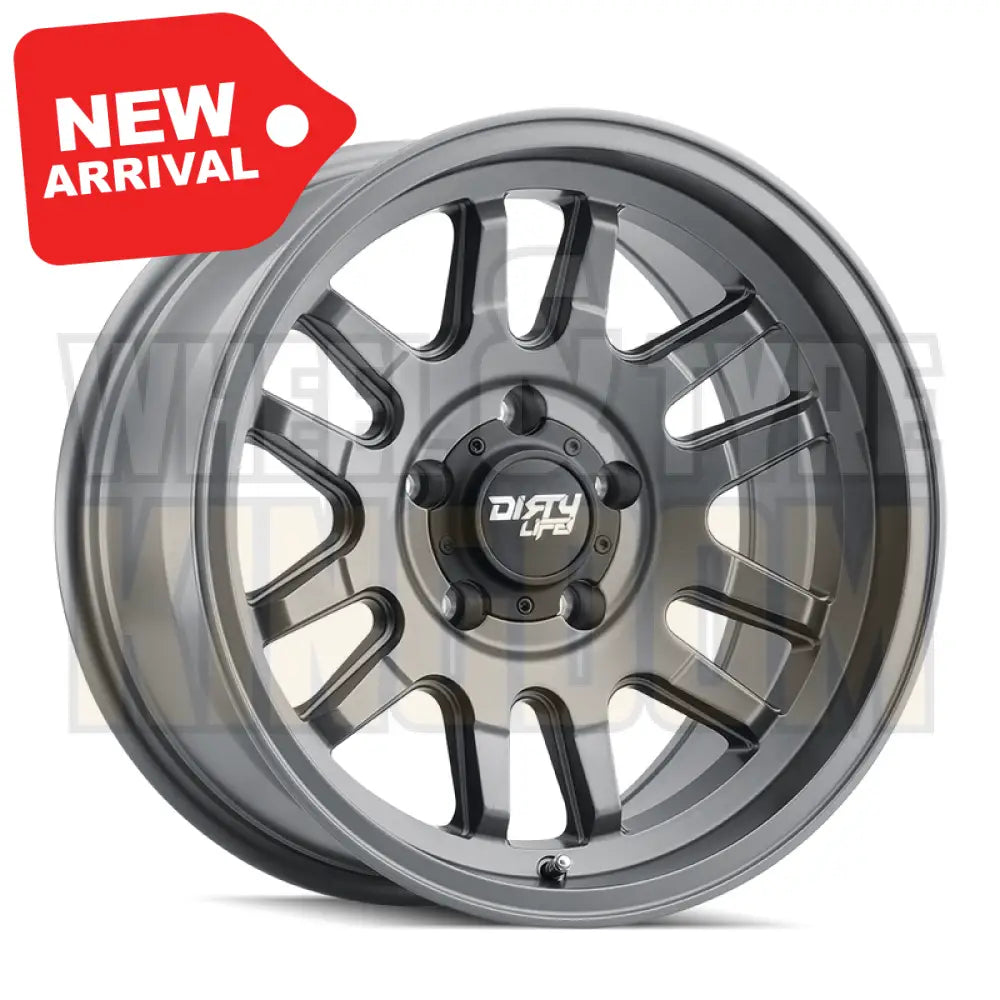 DIRTY LIFE 17x9 +0 5x150 CANYON SATIN GRAPHITE