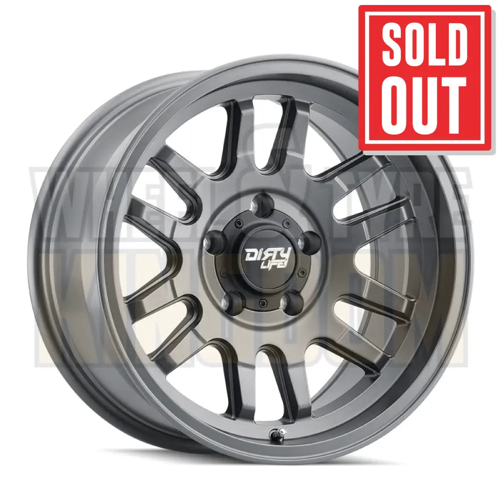 DIRTY LIFE 17x9 +0 5x150 CANYON SATIN GRAPHITE