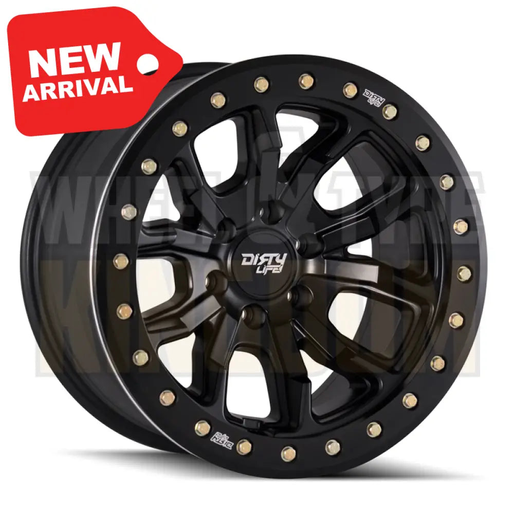DIRTY LIFE 17x9 +0 6x114.3 DUAL TEK DT1 MATTE BLACK
