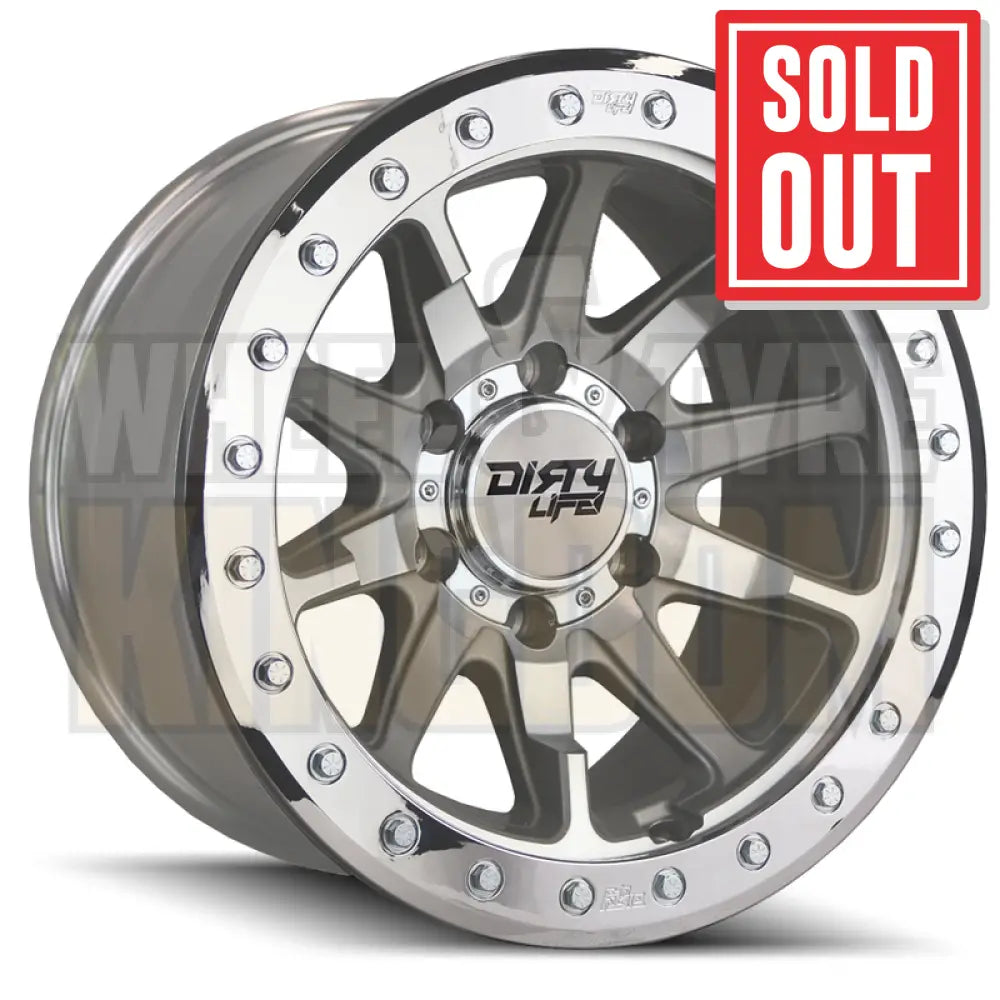 DIRTY LIFE 17x9 +0 6x139.7 DUAL TEK DT2 MACHINED