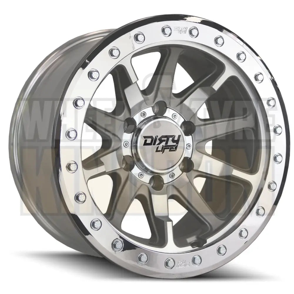DIRTY LIFE 17x9 +0 6x139.7 DUAL TEK DT2 MACHINED