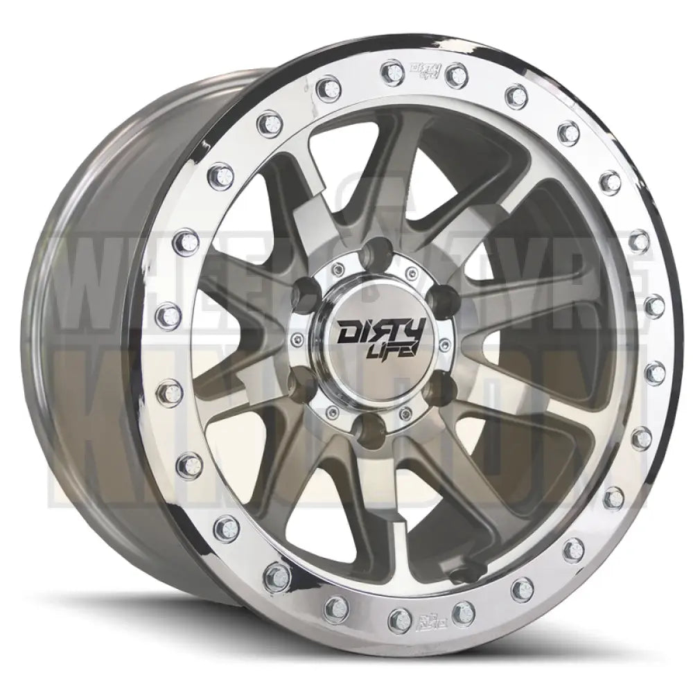DIRTY LIFE 17x9 +0 6x139.7 DUAL TEK DT2 MACHINED
