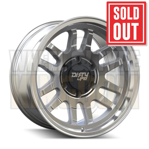 DIRTY LIFE 17x9 +10 6x139.7 CANYON MACHINED