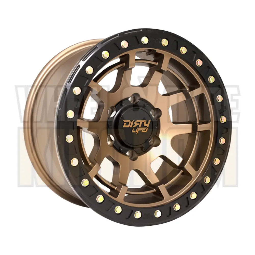 DIRTY LIFE 17x9 -12 5x150 DUAL TEK DARK DT4 MATTE BRONZE