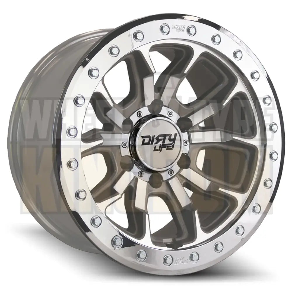 Dirty Life 17x9 -12 5x150 Dual Tek DT1 Machined