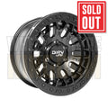 DIRTY LIFE 17x9 -12 5x150 DUAL TEK DT3 MATTE BLACK