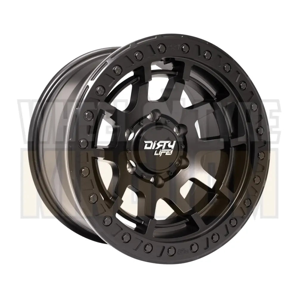 DIRTY LIFE 17x9 -12 5x150 DUAL TEK DT4 MATTE BLACK