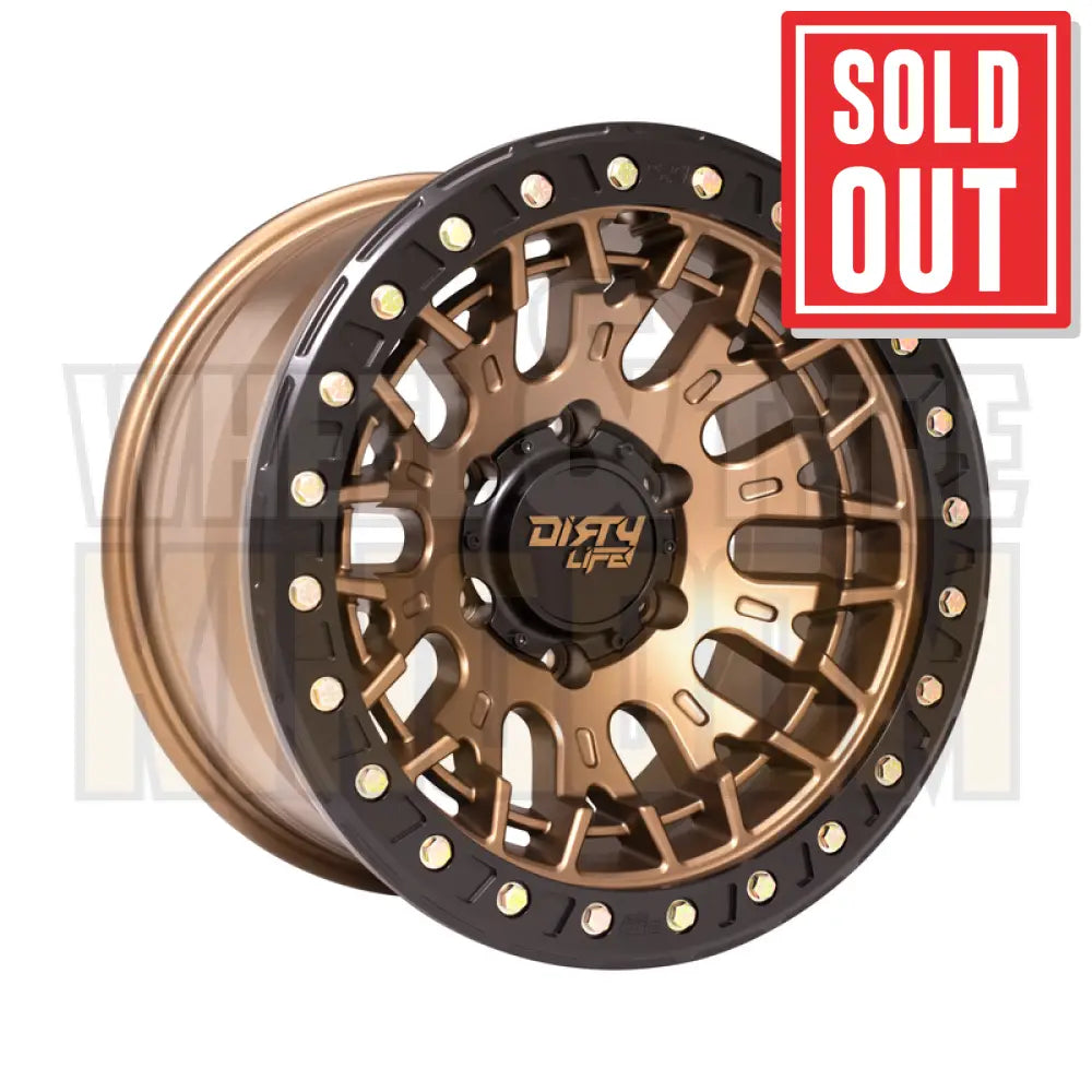 DIRTY LIFE 18x9 +15 6x139.7 DUAL TEK DARK DT3 MATTE BRONZE