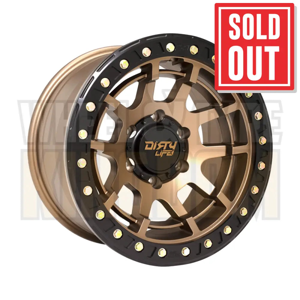 DIRTY LIFE 18x9 +15 6x139.7 DUAL TEK DARK DT4 MATTE BRONZE