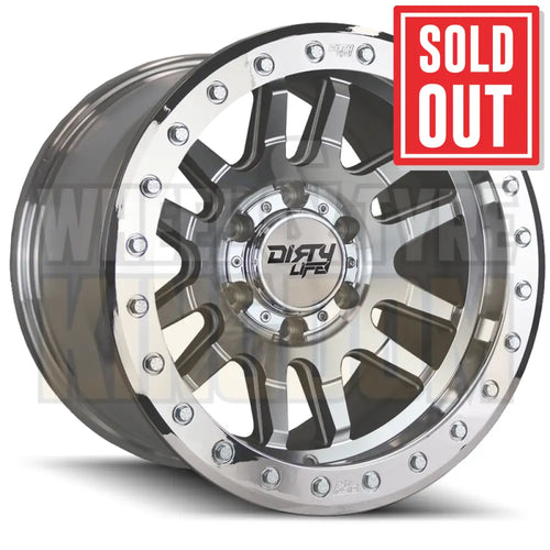 Dirty Life 18x9 +20 6x139.7 CANYON PRO Machined