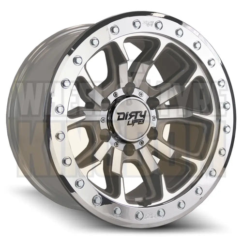 DIRTY LIFE 20x9 +10 8x180 DUAL TEK DT1 MACHINED