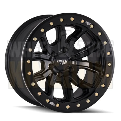 DIRTY LIFE 20x9 +10 8x180 DUAL TEK DT1 MATTE BLACK