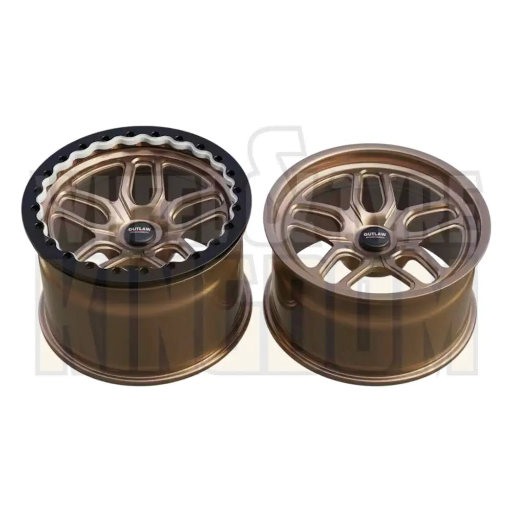 DragPAK GTR 18’’ - Bronze - Forged Set with Beadlocks