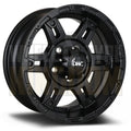 DWC ALLOY 14x6 +10 5x108 DEVIL SATIN BLACK
