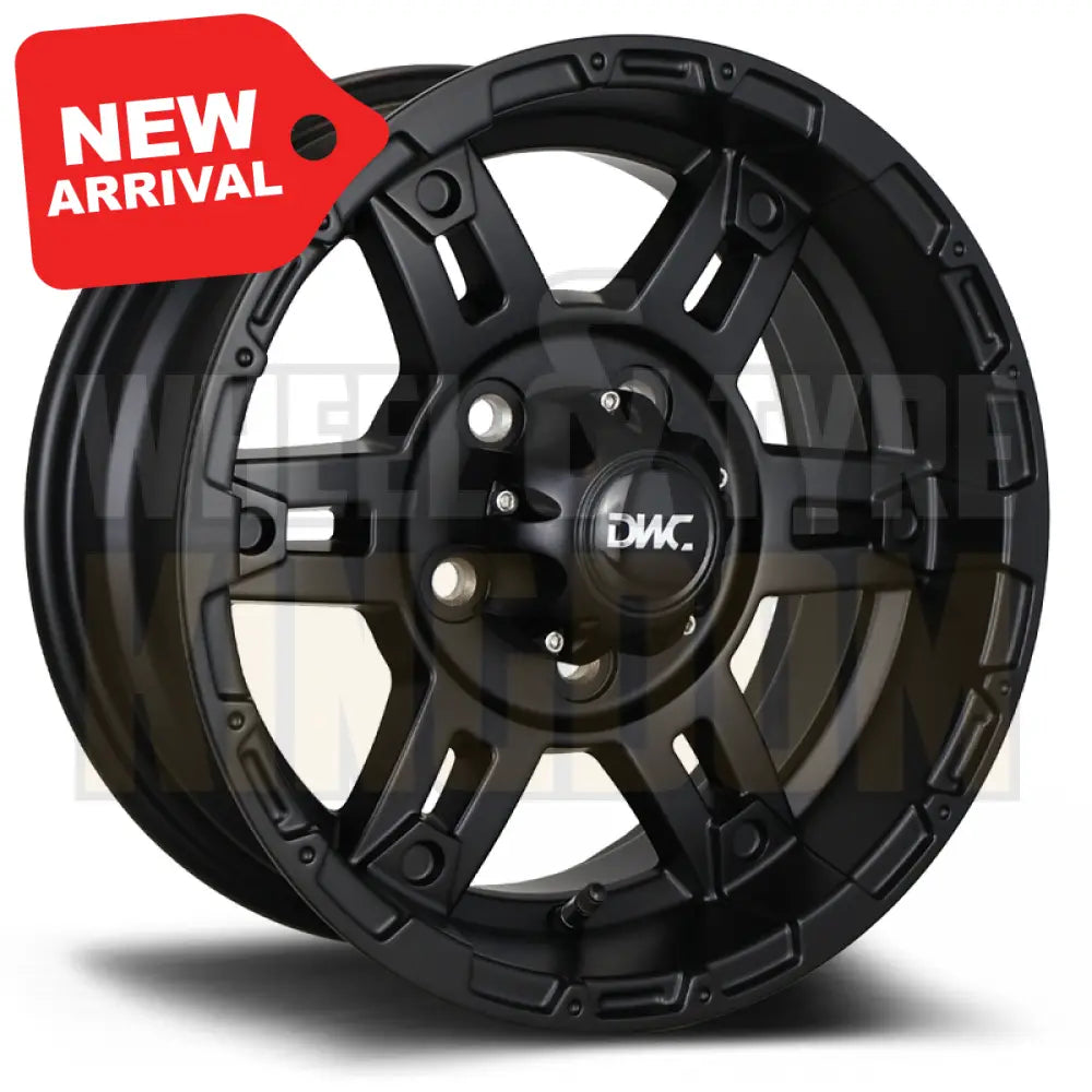 DWC ALLOY 14x6 +10 5x114.3 DEVIL SATIN BLACK