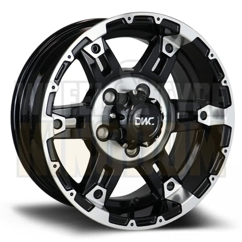 DWC ALLOY 14x6 +10 6x139.7 DEVIL BLACK MACHINED